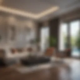 A modern turnkey property showcasing elegant interiors and furnishings