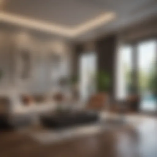 A modern turnkey property showcasing elegant interiors and furnishings