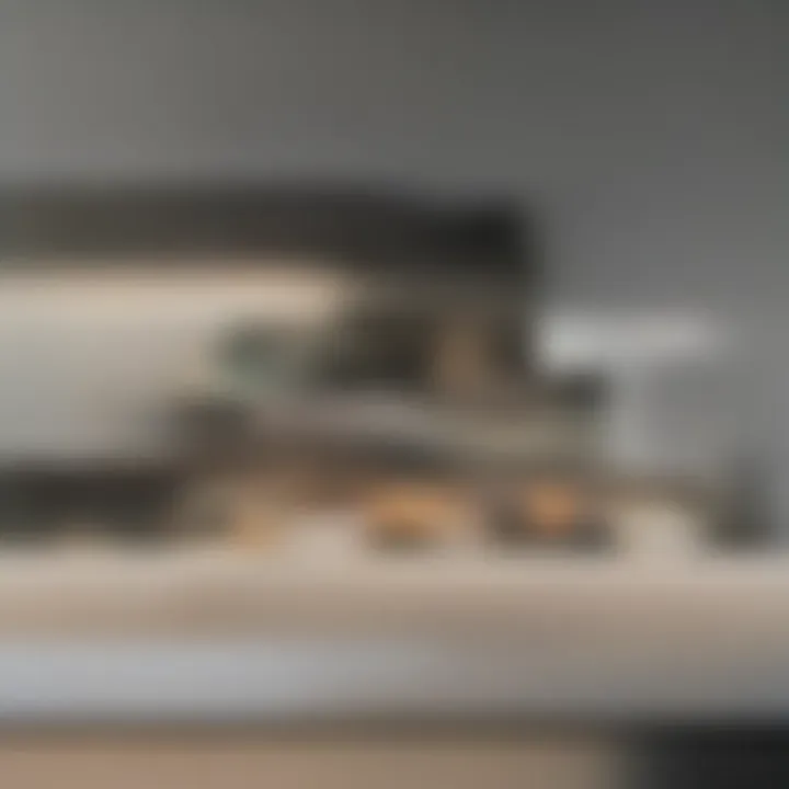Modern kitchen in a two-bedroom apartment