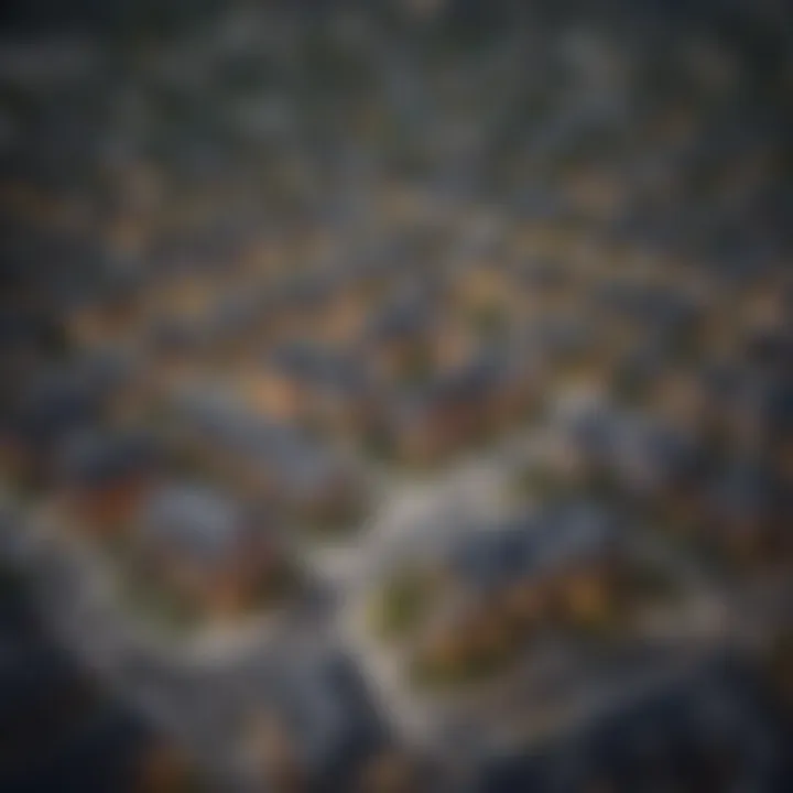 Map highlighting diverse neighborhoods in Denver