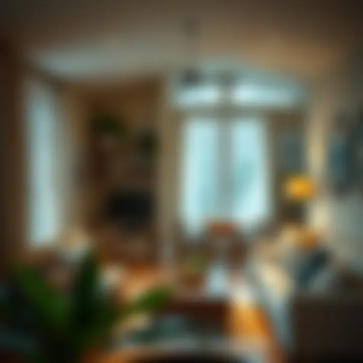 A cozy interior of an affordable home reflecting a comfortable lifestyle in a budget-friendly area