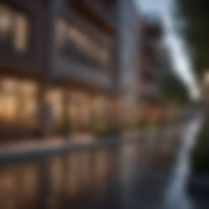 Mixed-use development promoting walkability and engagement