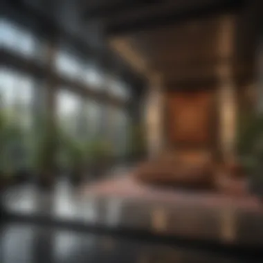 Luxurious amenities at Wilshire Center Apartments