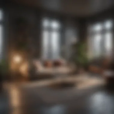 Trendy urban furnished apartment