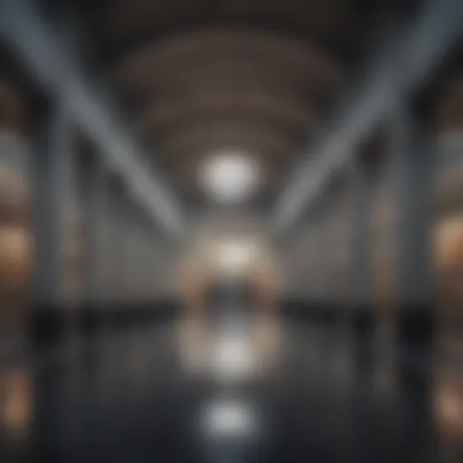 Architectural symmetry in modern buildings