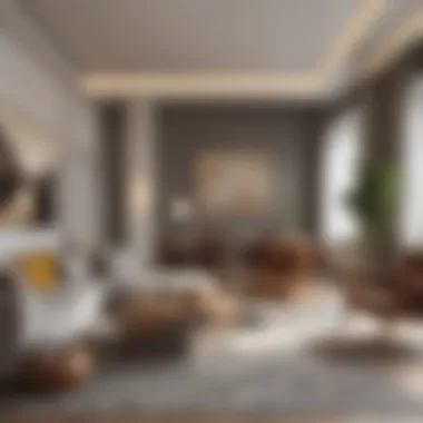 Interior design options for duplex living spaces