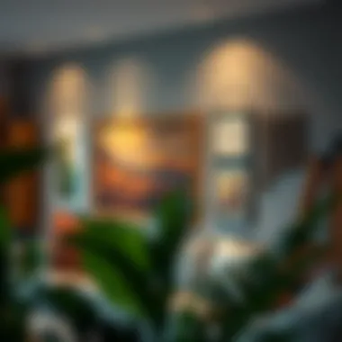 Different hanging methods illustrated with tools and techniques