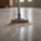 Baking soda as a natural cleaning agent for floors