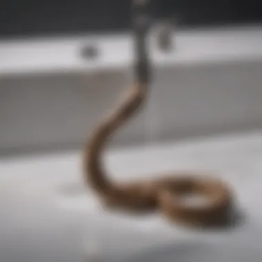 Drain snake tool