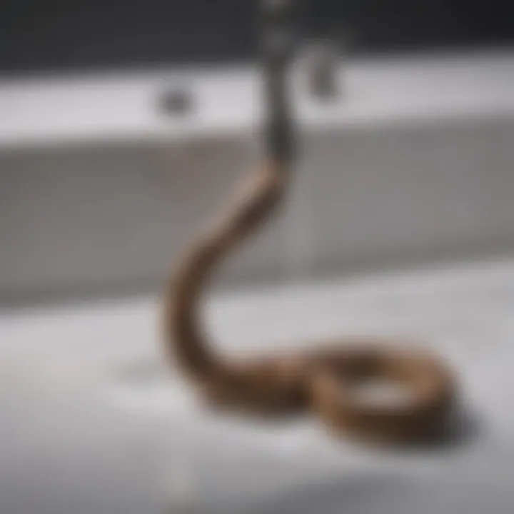 Drain snake tool