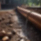Visual representation of common pipe blockages