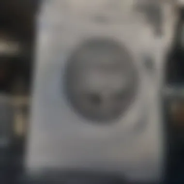 Illustration of a washing machine interior