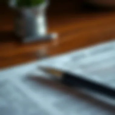 Understanding Lease Agreements: Key Points to Consider A close-up of a lease agreement being reviewed.