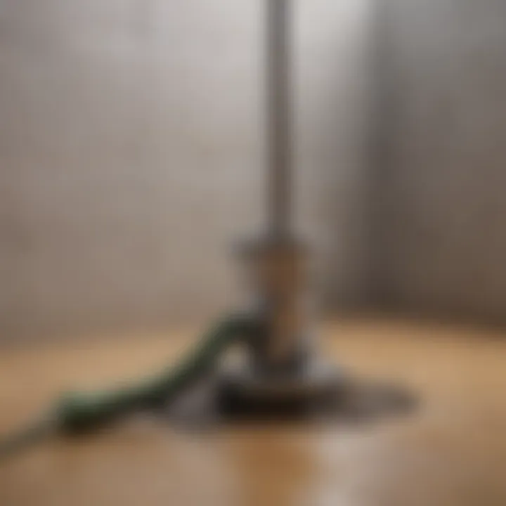 Tools for unclogging a shower drain including a plunger and snake