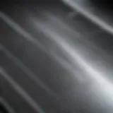 Shiny stainless steel surface after cleaning