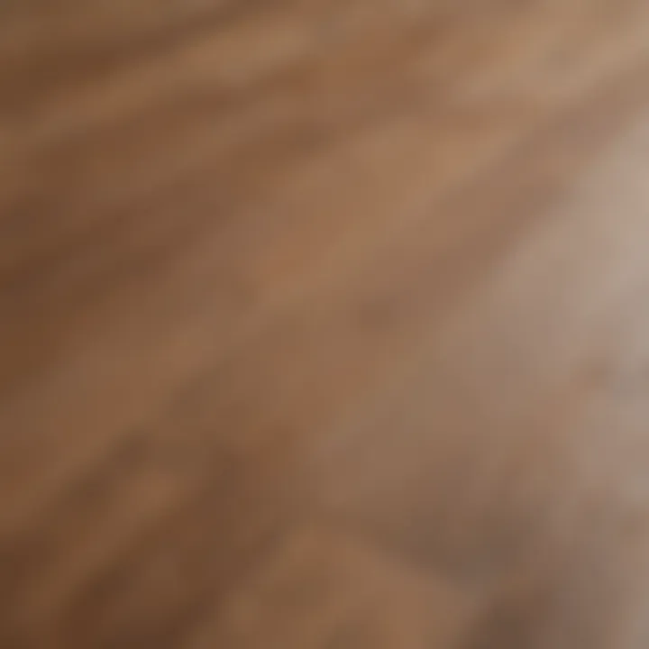A close-up of a laminate floor showing its texture