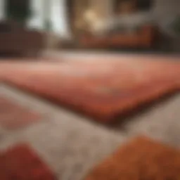 Vibrant, clean carpet in a well-lit room