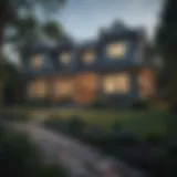Visual representation of property evaluation