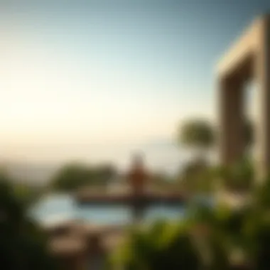 Embracing Mindfulness for Well-Being A serene environment featuring a person meditating, representing mental well-being and mindfulness.