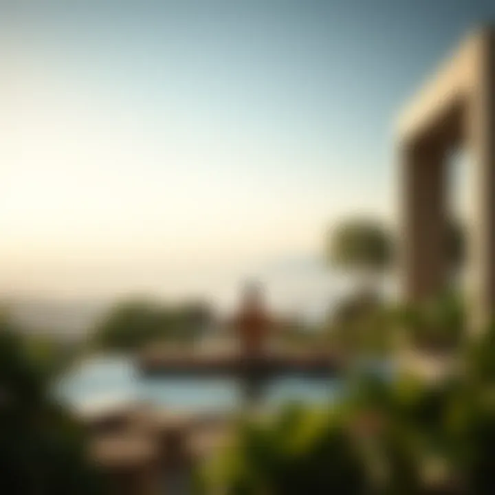 Embracing Mindfulness for Well-Being A serene environment featuring a person meditating, representing mental well-being and mindfulness.