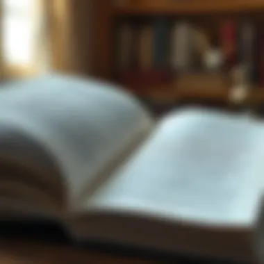 The Journey of Lifelong Learning An open book with pages turning, illustrating the pursuit of knowledge and education.