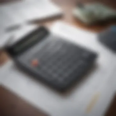 Understanding Financing Options Close-up of a calculator and financial documents symbolizing financing options