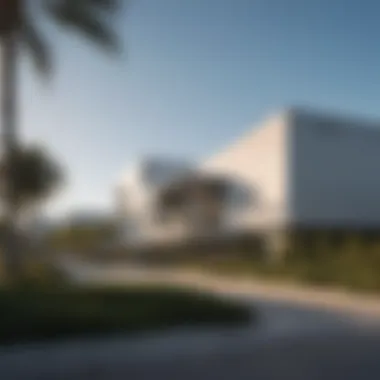 Exterior view of Keiser University Miami Campus showcasing modern architecture
