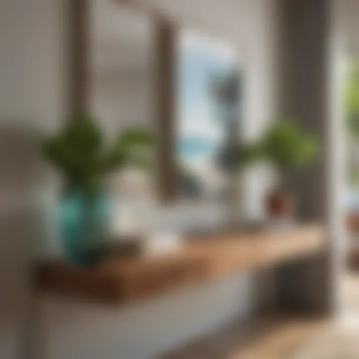 Elegant interior design of a Lagoon Beach Apartment