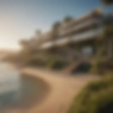 Beautiful landscapes surrounding Lagoon Beach Apartments