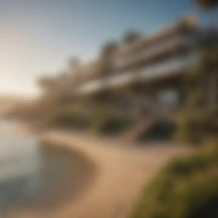 Beautiful landscapes surrounding Lagoon Beach Apartments
