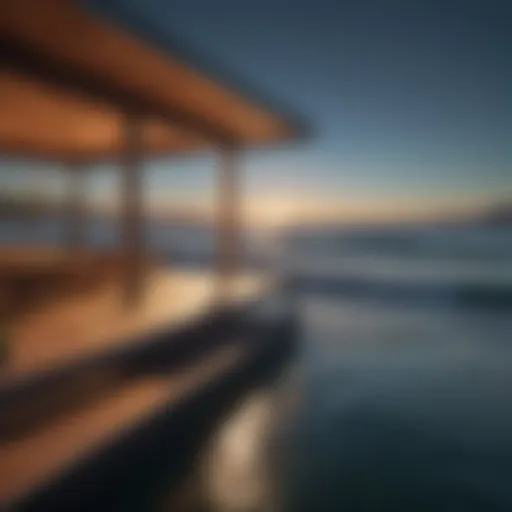 Stunning ocean view from the Lagoon Beach Apartments