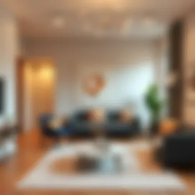 Chic Interiors of Laguna Oaks Stylish interior decor of a Laguna Oaks apartment highlighting modern living