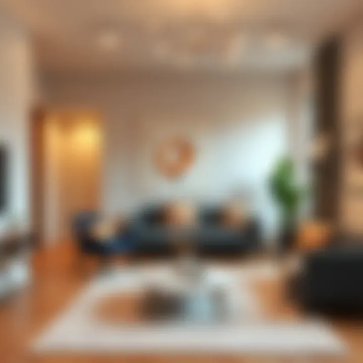 Chic Interiors of Laguna Oaks Stylish interior decor of a Laguna Oaks apartment highlighting modern living