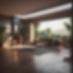 A visual representation of the property leasing process