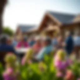 Vibrant community gathering at Leisure World Laguna Hills