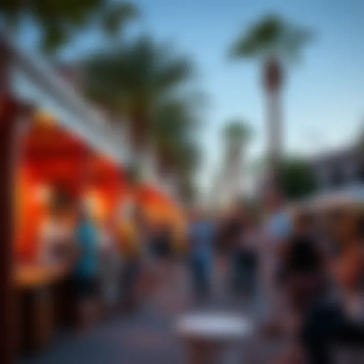 Community Spirit in Liberty Station Vibrant community event at Liberty Station with locals enjoying