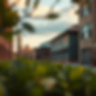 Heritage and Modernity in Liberty Station Historic buildings preserved in Liberty Station, blending old with new