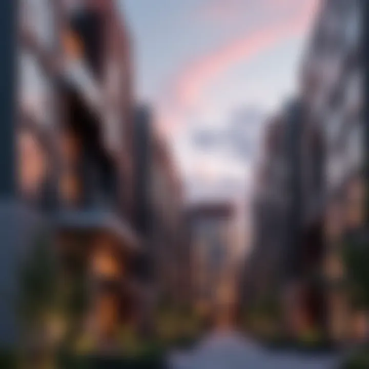 Architectural Diversity in Liberty Station Modern residential buildings showcasing architectural diversity