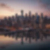 Aerial view of Seattle skyline showcasing modern architecture