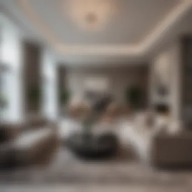 Elegant Living Space in Lombard Place Apartments Luxurious interior showcasing a stylish living room within the apartments
