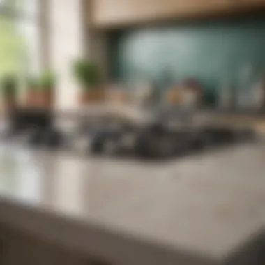 Natural Cleaning Excellence Natural cleaning products arranged on a kitchen counter