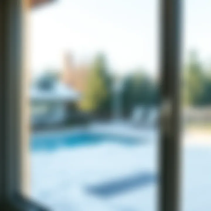 A pristine, streak-free window surface