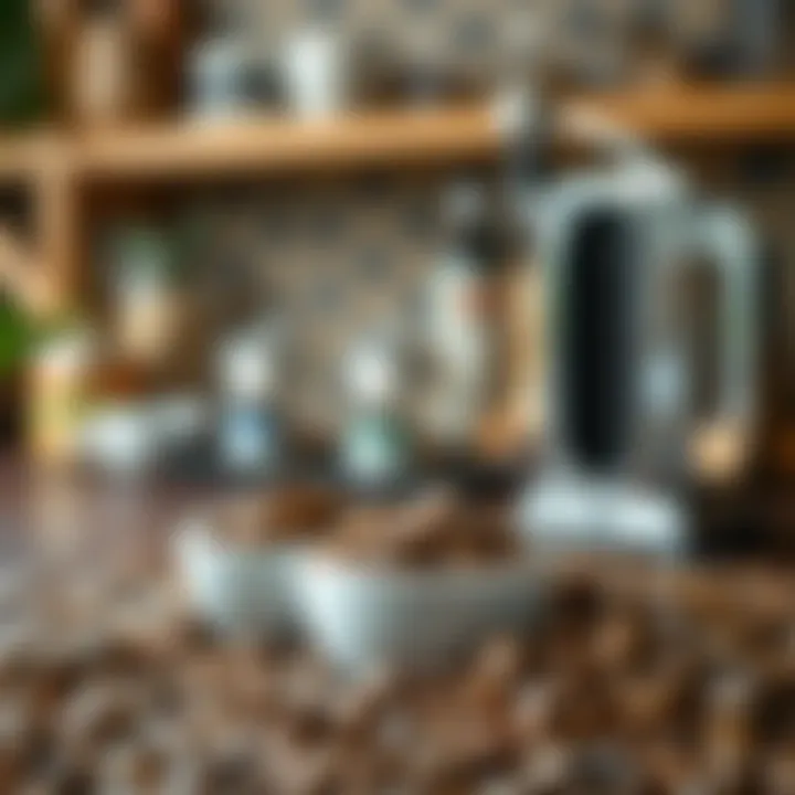 A selection of premium coffee beans for the perfect brew