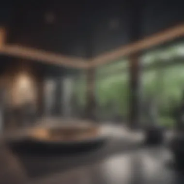 Amenities area featuring a modern fitness center and community lounge