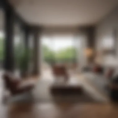 Stylish Interior Living Space Stylish interior of a living space in Matthew Memorial Terrace Apartments