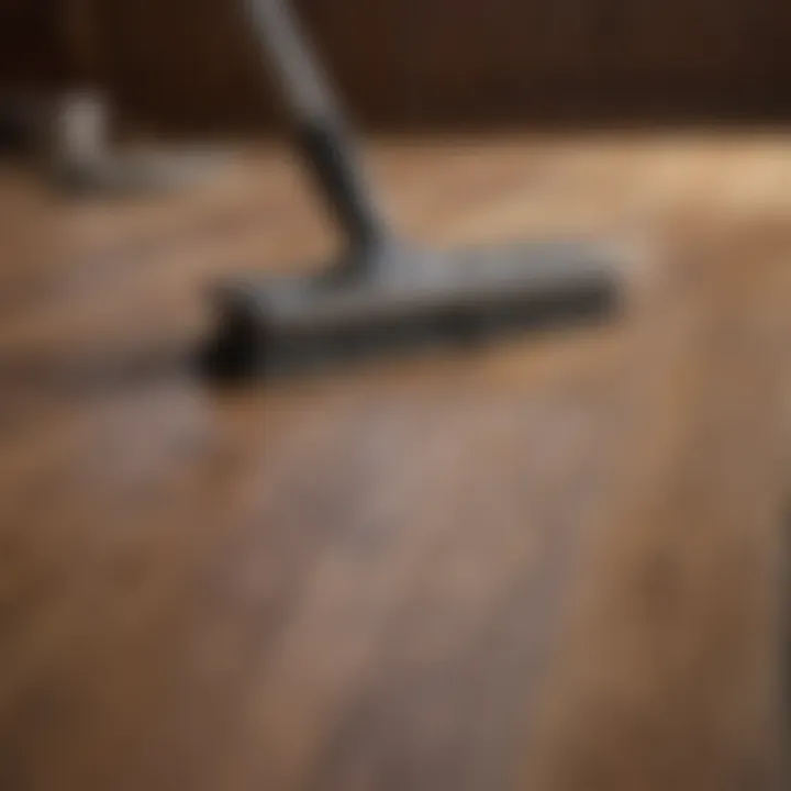 Essential tools for maintaining fake wood floors