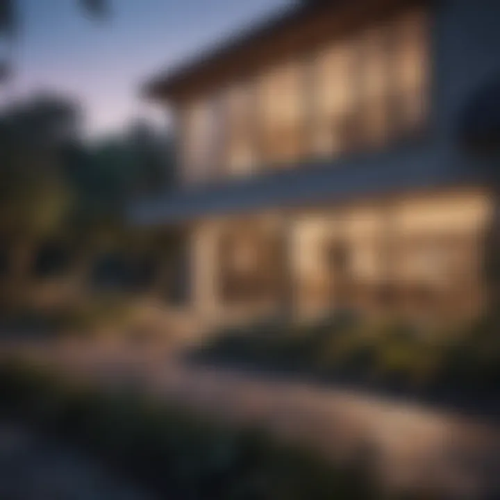 An illustration showcasing strategic insights for potential home buyers.