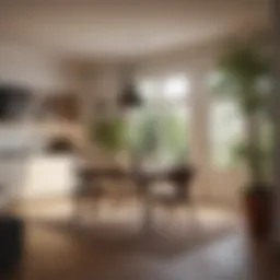 A digital representation of a rental property search
