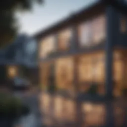 Visual representation of a thriving real estate market