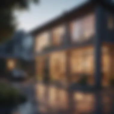 Thriving Real Estate Market Visual representation of a thriving real estate market